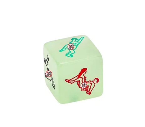 Samox Russian Dice Russian Sex Dice Sex Toys For Couples Acrylic Erotic Toys Adult Sex Toys For Women Men Russian image