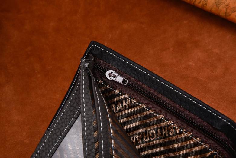 Men's Wallet in Use