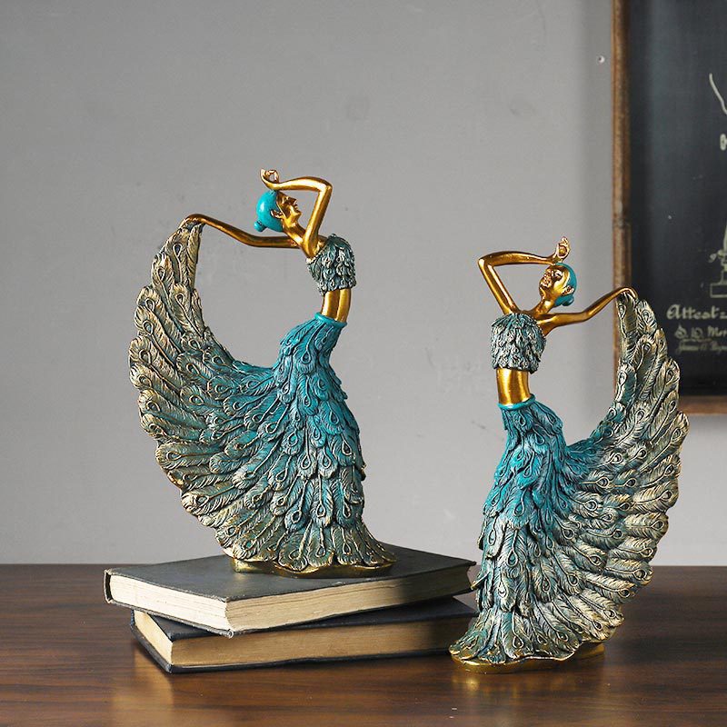 Peacock Ornament Gold
