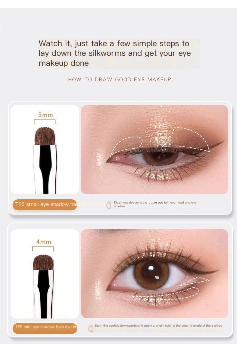 Angled Eyebrow Brush