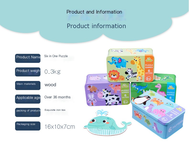 Six-in-One Puzzle Image 1