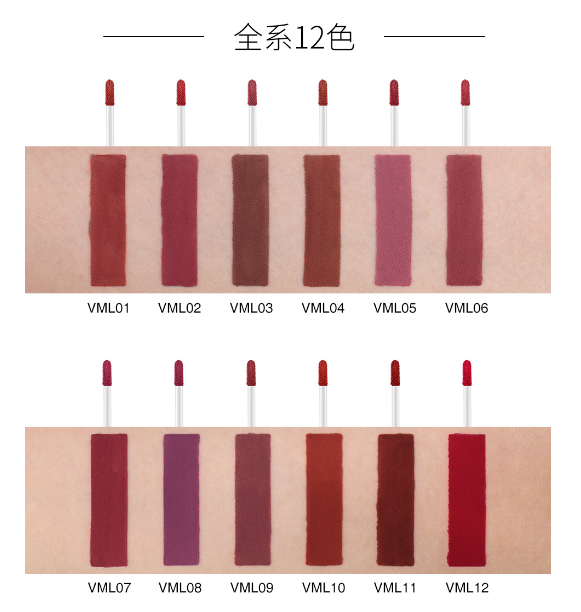 PK Matte Lipstick Application