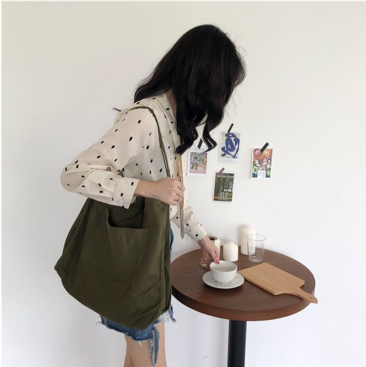 Retro Canvas Tote Bag 2