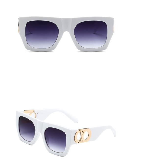 Sonnenbrille Modell 3032 - White Double Gray Sheet