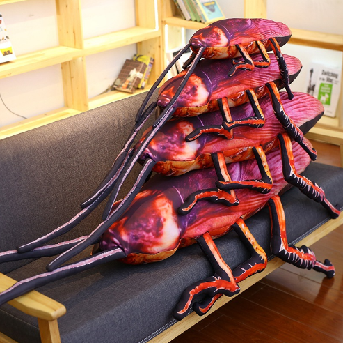 Realistic Cockroach Pillow Image 3