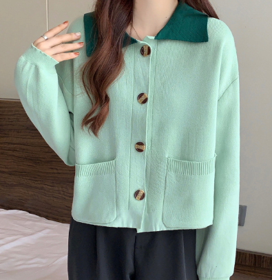Brick Red Cardigan