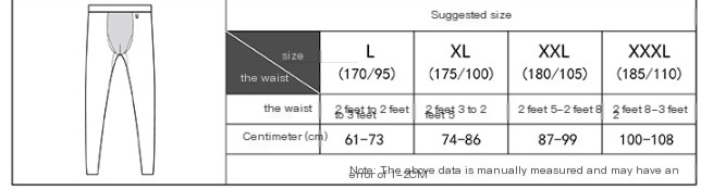 Men's High-end Fleece Thin Inner Thermal Pants Image 1