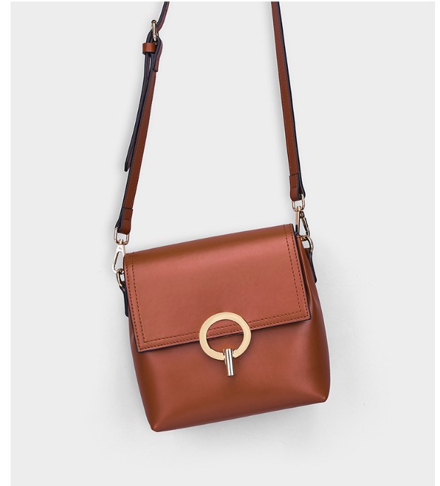 Cherry Blossom Pink Fashionable Wide Strap Small Bag