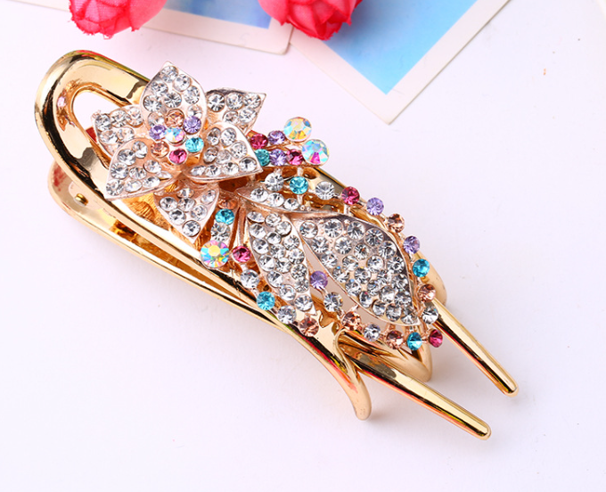Alloy Diamond Hair Clip 2