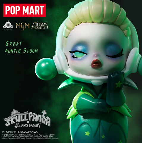 POP MART Skullpanda x The Addams Family Series Mystery Box 2