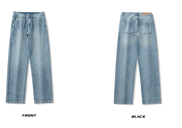 Model wearing the pants