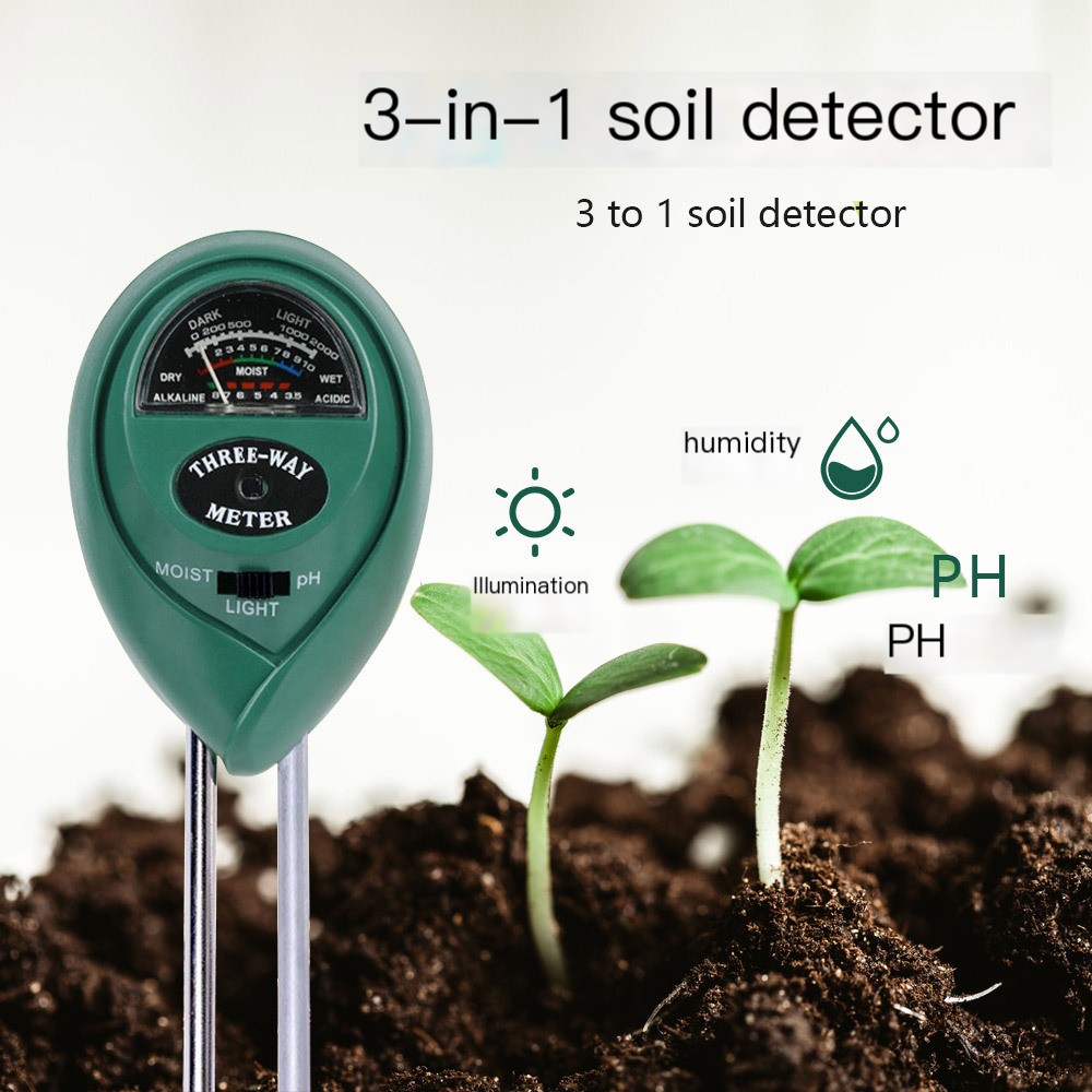 3-in-1 Soil Testing Device