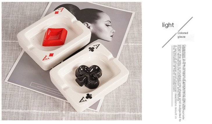 Ace Of Hearts Ashtray 4