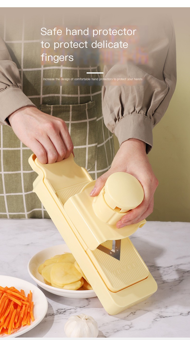 Different colors of vegetable cutter
