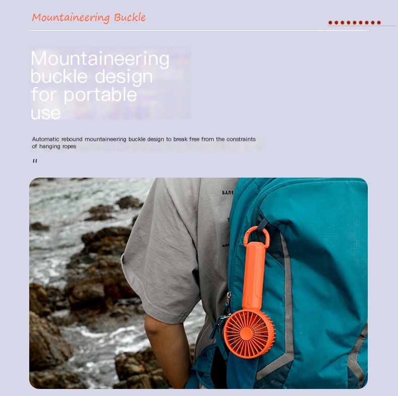 Outdoor Handheld Fan Image 5