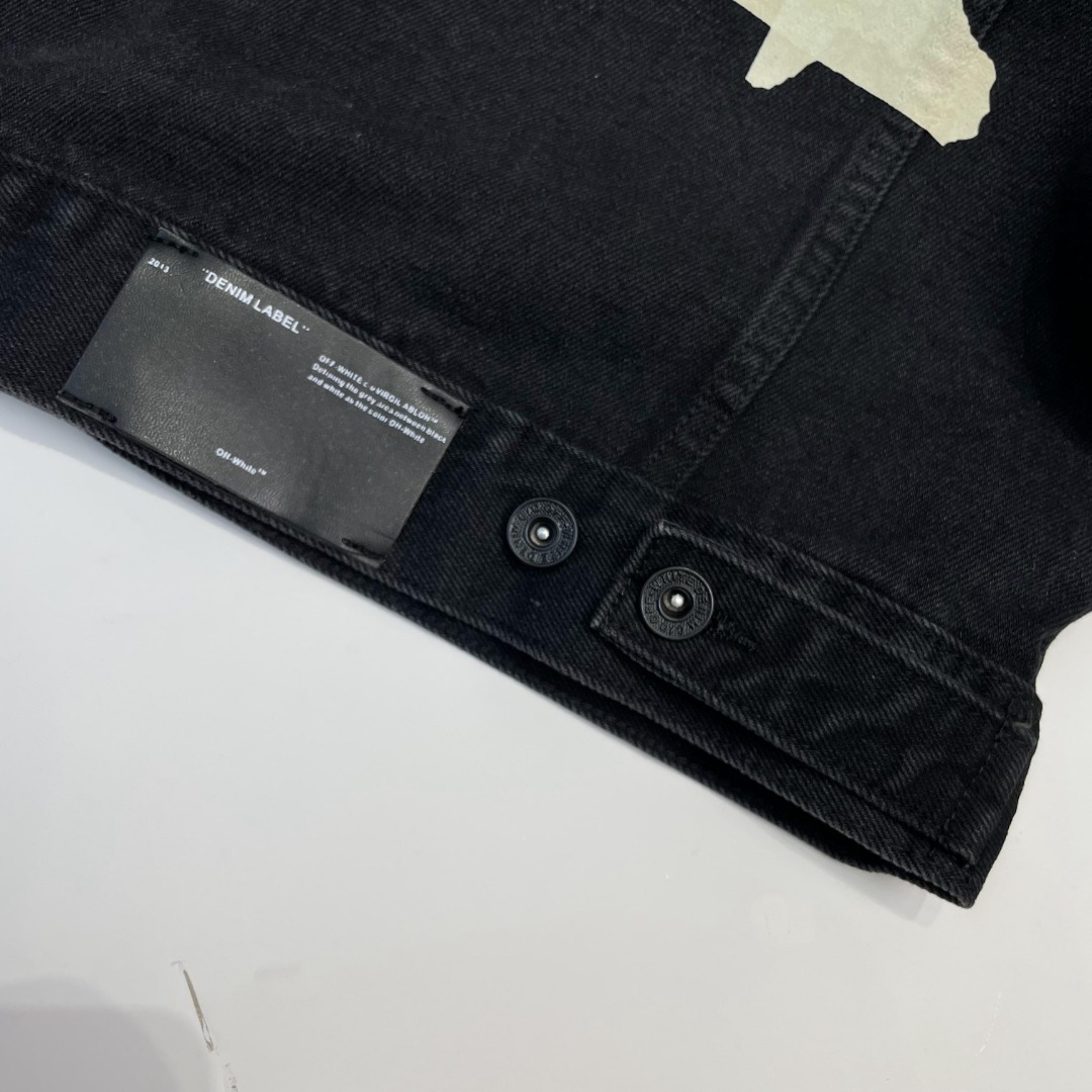 Styled Black Denim Jacket