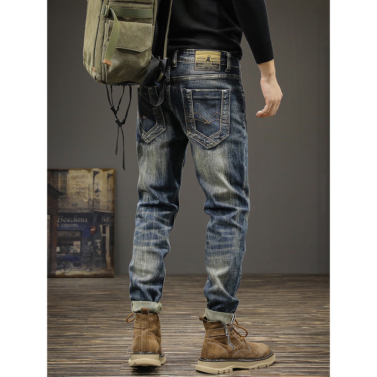 Distressed Jeans Style 4
