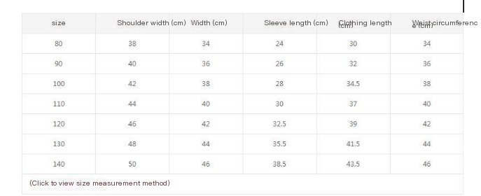 Boys and girls can wear jackets