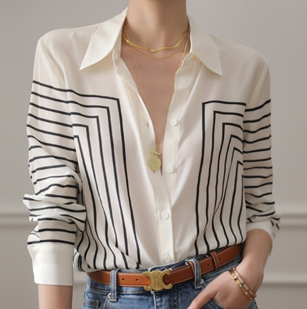 Striped Shirt for Women - Image 1