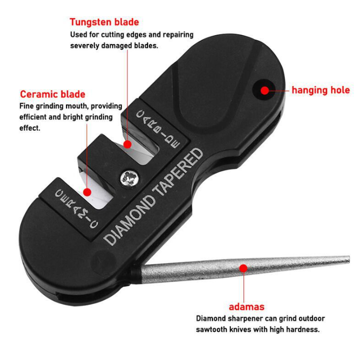 Camping Knife Sharpening Tool 2