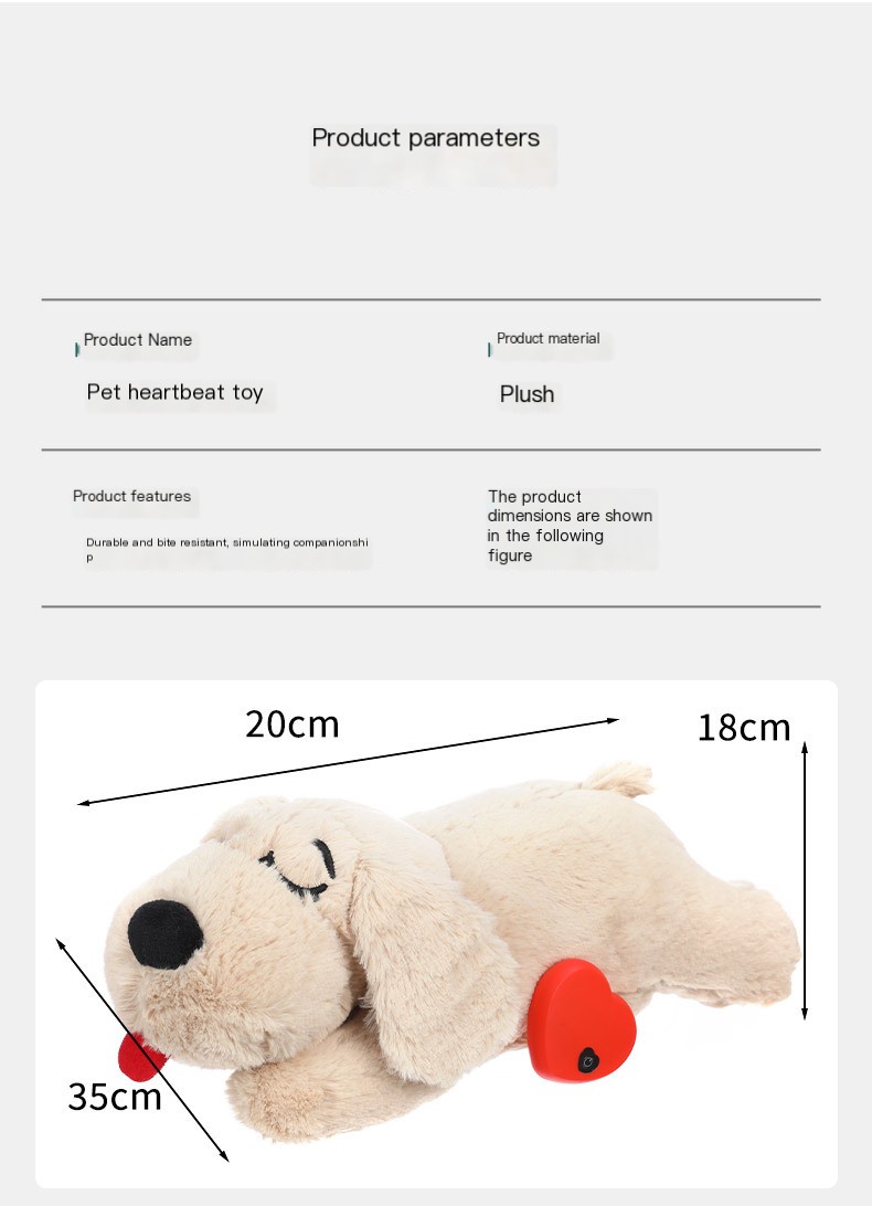 Plush Heartbeat Toy 4