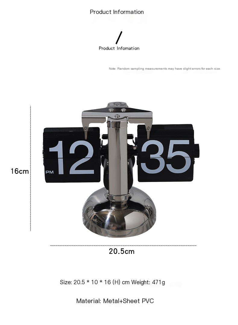 Automatic Page Turning Clock Image 3