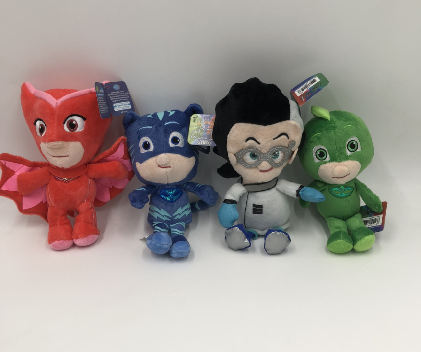Masked Man Plush Toy Blue