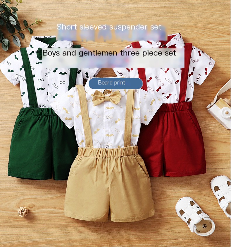 Baby Boy Tuxedo Set Image 2