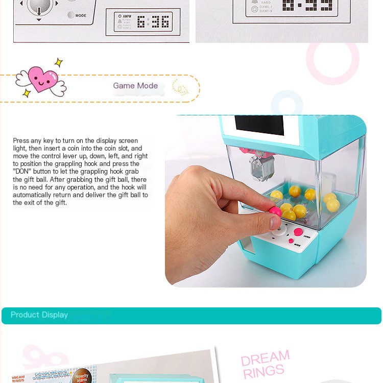 Plush toy claw machine
