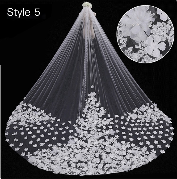 Voile de mariée Style 4