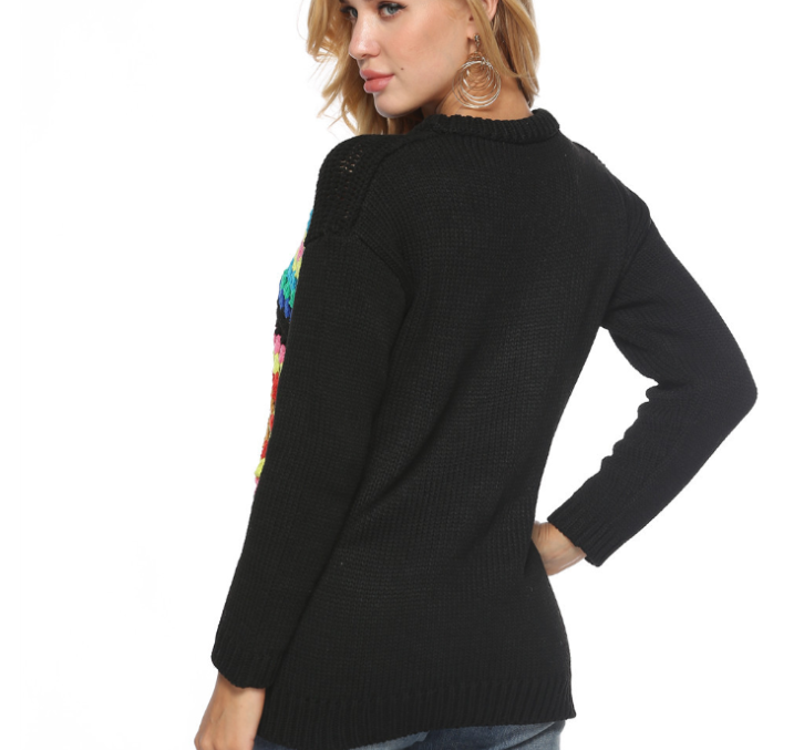Knitted Sweater Image 4