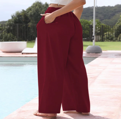 Cotton and Linen Trousers 1