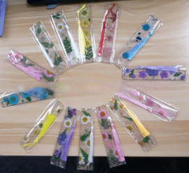 Dried Flower Bookmark 2