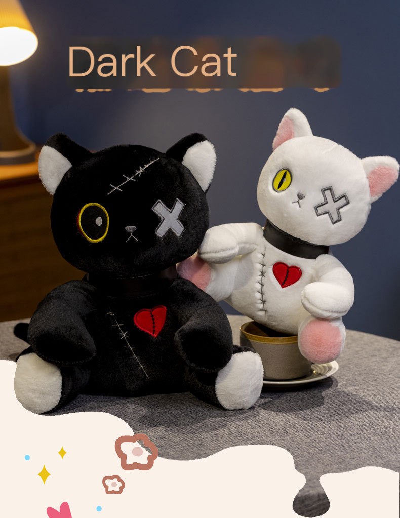 Dark Emotion Cat Plush Toy 1