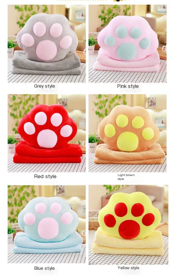 Cute Paw Blanket Image 3