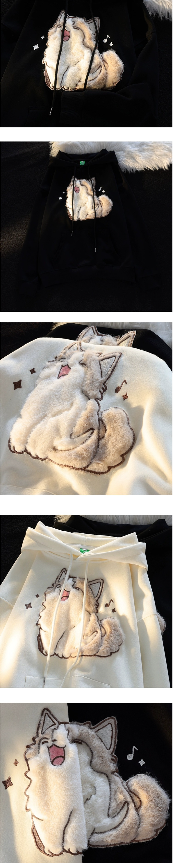 Korean Loose Hoodie Image 7
