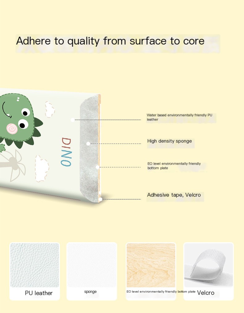 Forest-Themed Soft Wall Padding 6