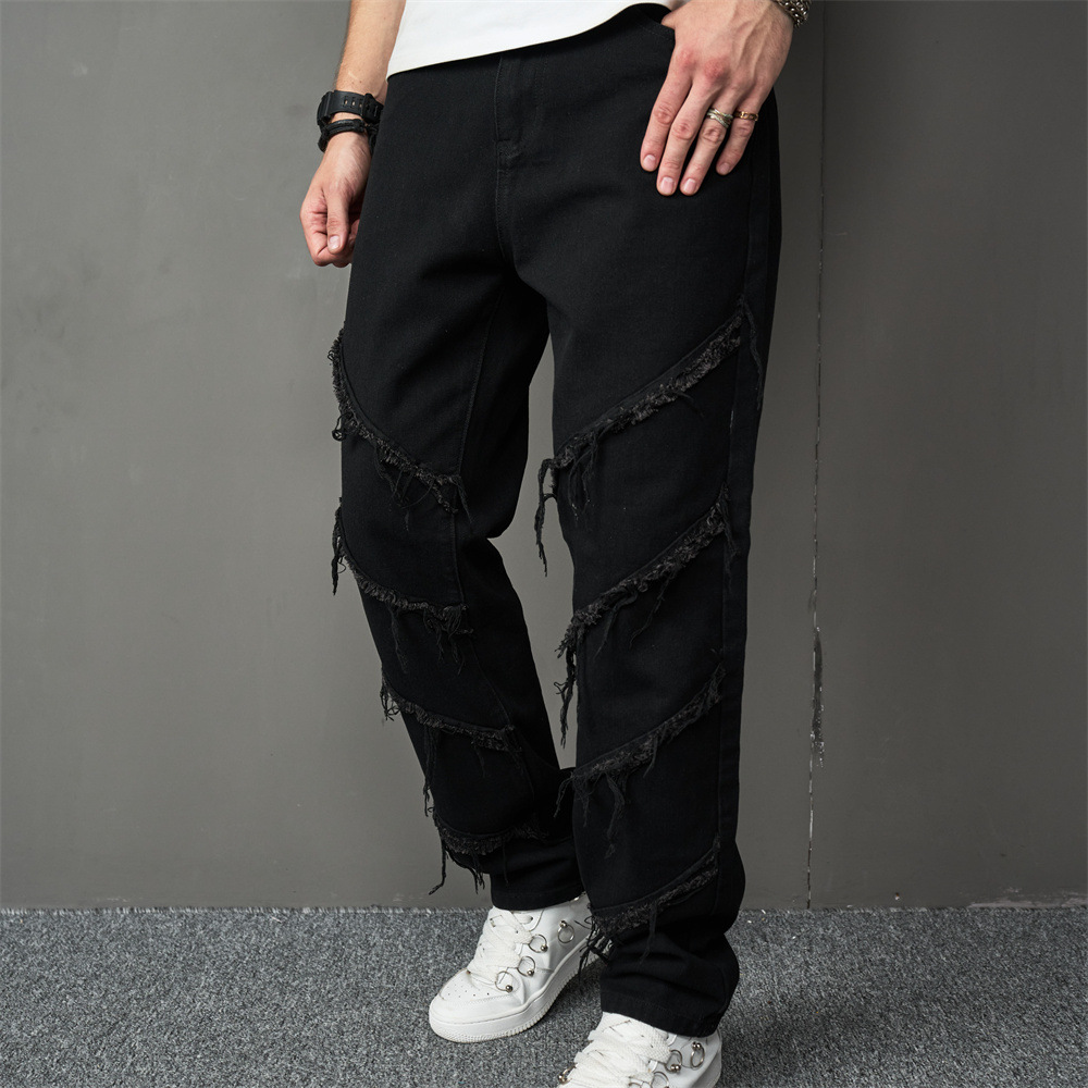 High Street Fleece Panel Slim Jeans