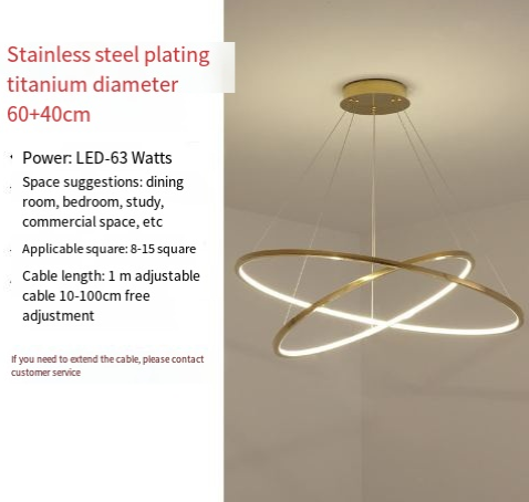 LED Spiral Chandelier 2