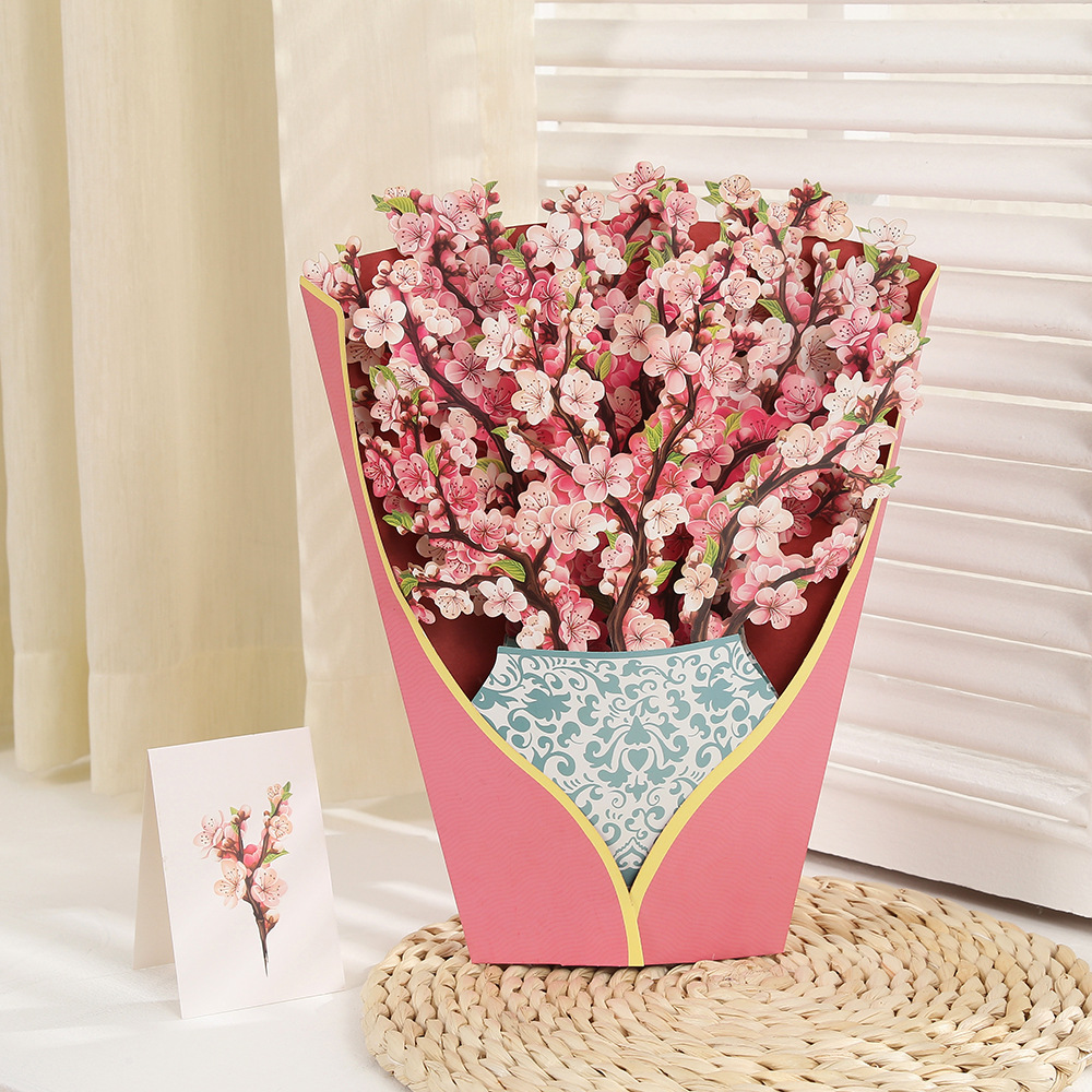 3D Paper Flower Card 2