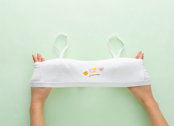 Girls Cartoon Animals Graphic Bra 6