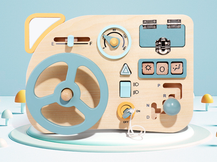 Montessori Inspired Activity Panel