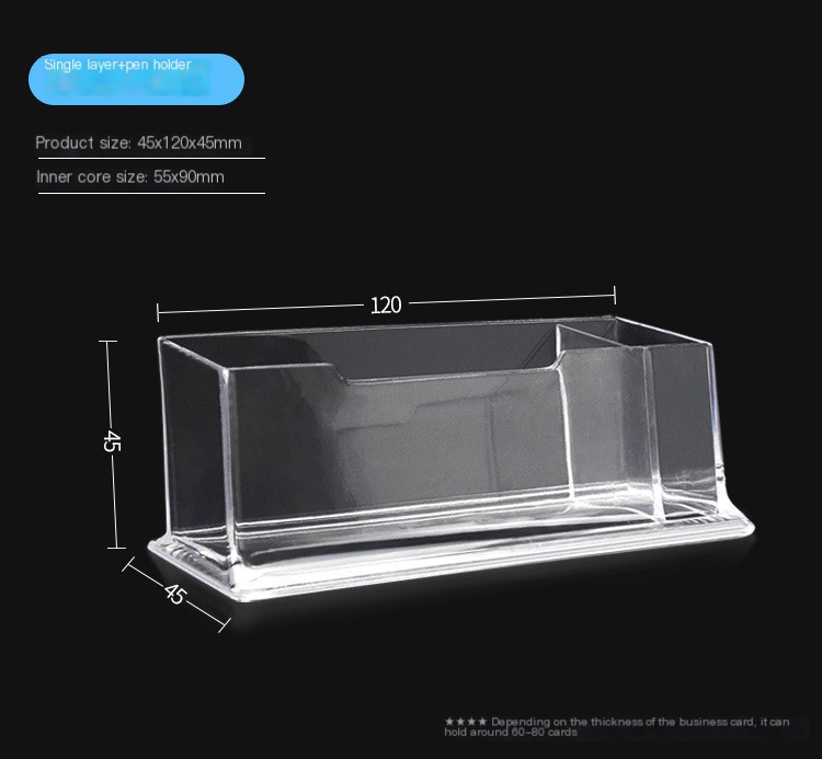 Eight grids business card box