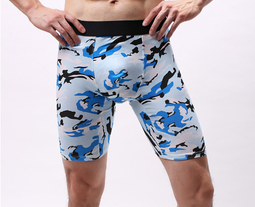 Men's Five Point Print Shorts - Style 3