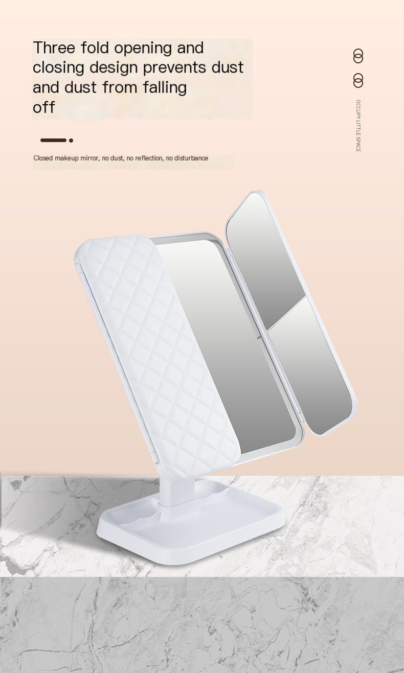 LED Makeup Mirror Setup