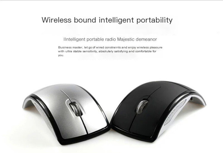 Wireless Folding Mouse Image 2