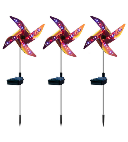 Solar Powered Windmill Light