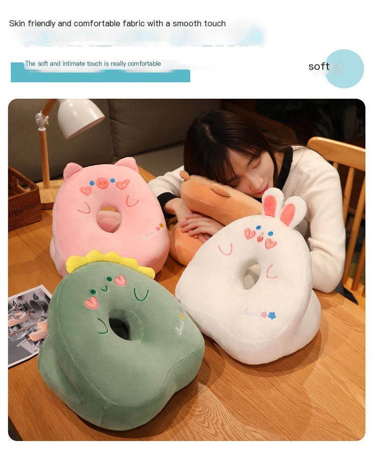 Cartoon Ice Silk Nap Pillow 8