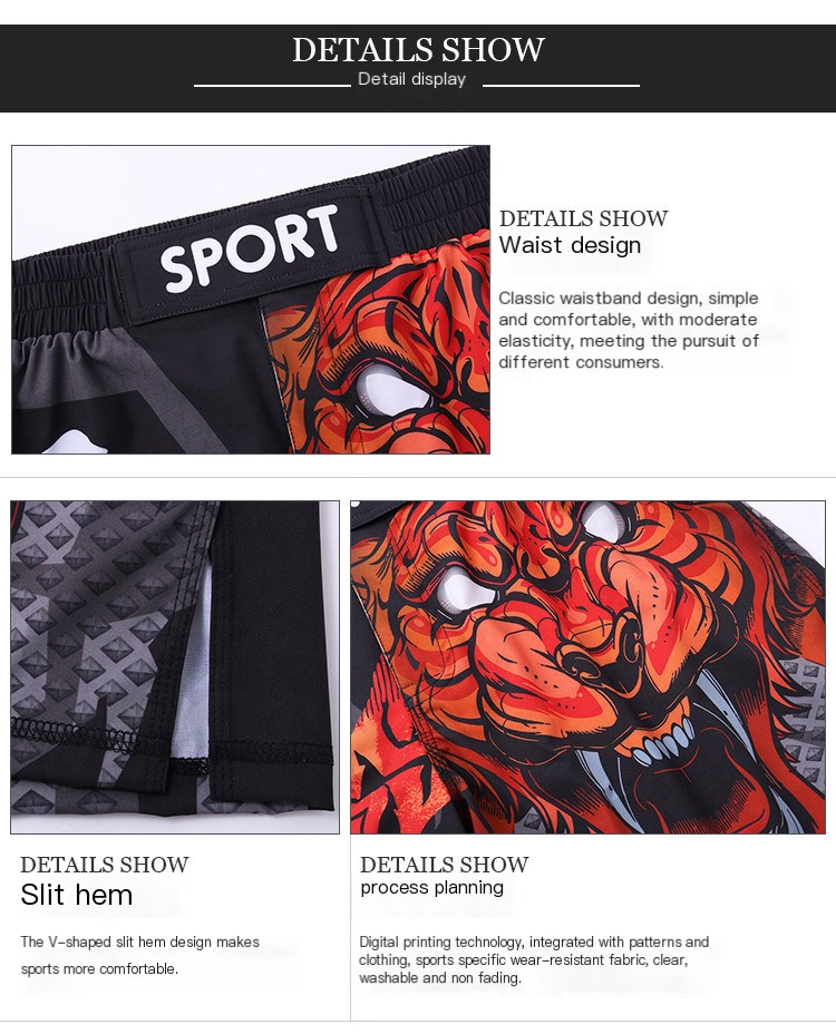 Sanda Fighting Shorts 5