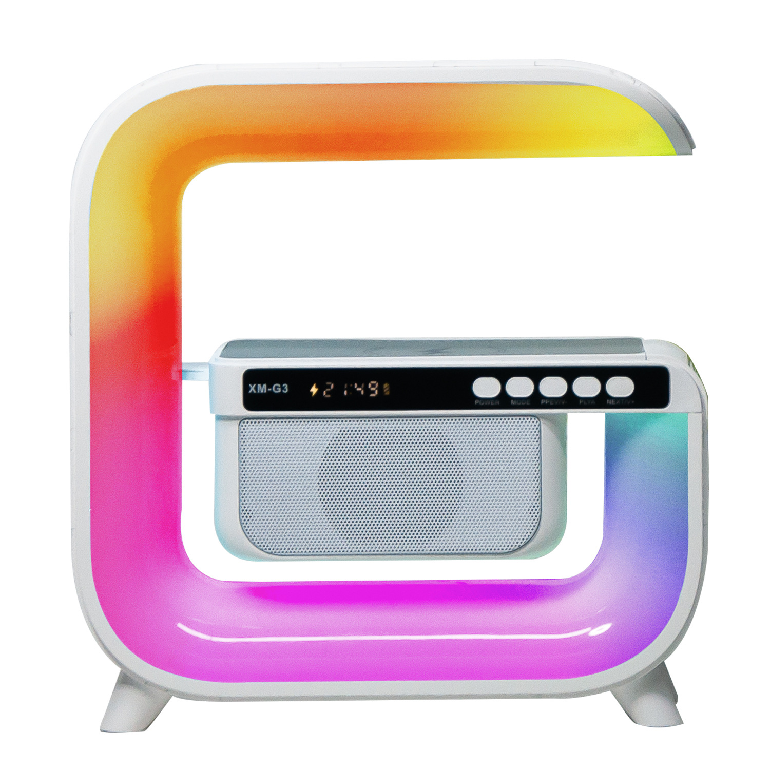 Bluetooth Speaker Night Light in action